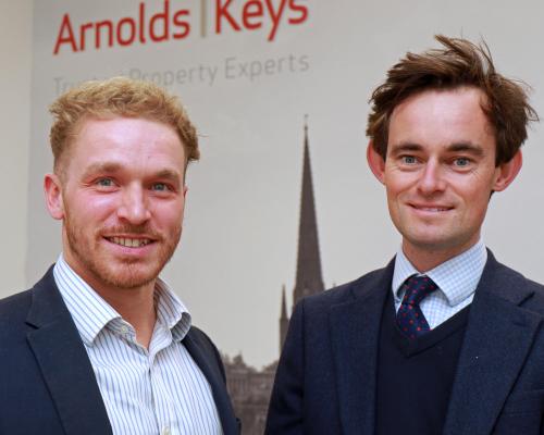 Arnolds Keys associate Kevin Atkins left and managing partner Nick Williams sm