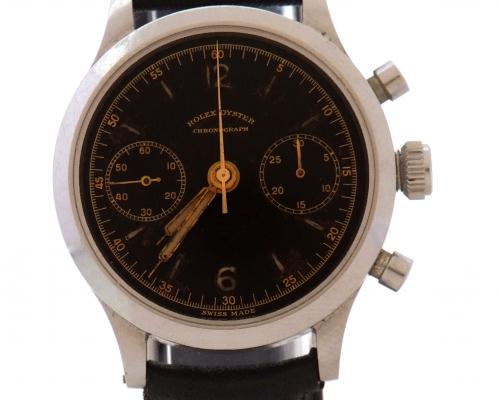 Rare Rolex 3525 chronograph watch belonging to Capt D Mackenzie