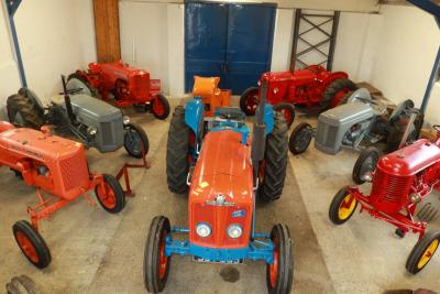 A selection of the vintage tractors going under the hammer at Keys
