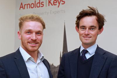 Arnolds Keys associate Kevin Atkins left and managing partner Nick Williams sm