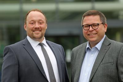 New Lovewell Blake partner Ed Passmore left with senior partner Mark Proctor