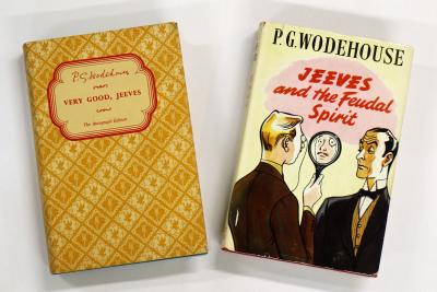 PG Wodehouse first editions in Keys September Book Sale