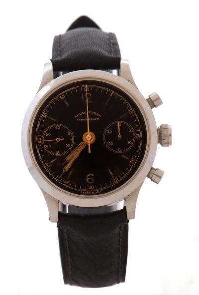 Rare Rolex 3525 chronograph watch belonging to Capt D Mackenzie