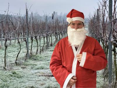 Santa at Chet Valley Vineyard