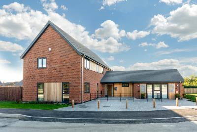 The show home at Abel Homes Three Squrrels site in East Harling 5MB