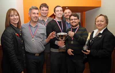 The victorious Larking Gowen team in the 2015 Arnolds Keys Sports Challange