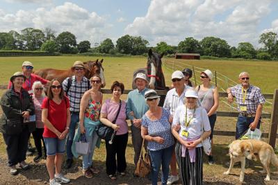 Vision Norfolk visit to Redwings 1